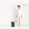 Brabantia pedaalemmer Newicon 12L mat zwart