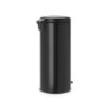 Brabantia pedaalemmer Newicon 30L mat zwart