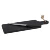 Snijplank Rubberwood Zwart