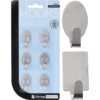 Haakjes rvs set 6 2 Assorti (assortiment – willekeurige uitvoering)
