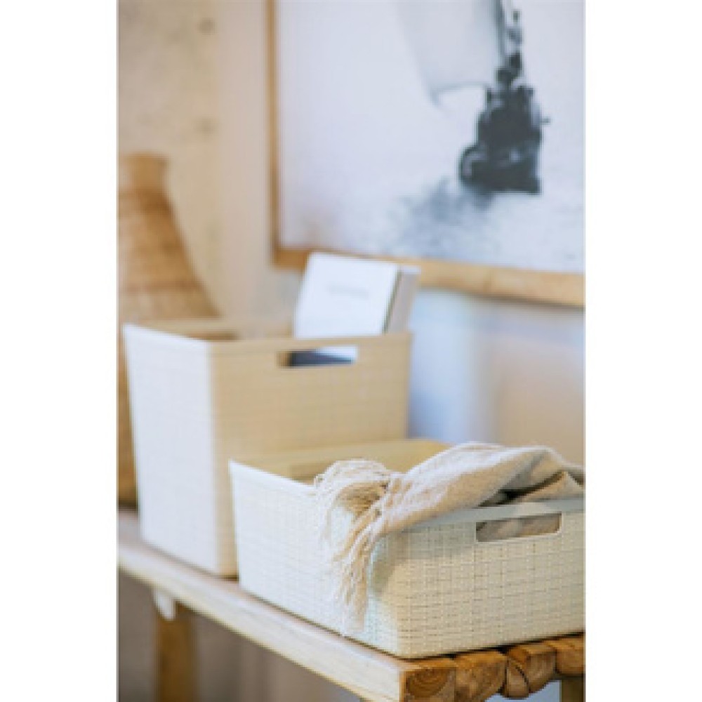 Curver Jute Mand 12 l off white - Afbeelding 2