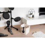 Curver Jute Mand vierkant 17 l off white