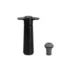 Vacu Vin wine saver black pomp en stop