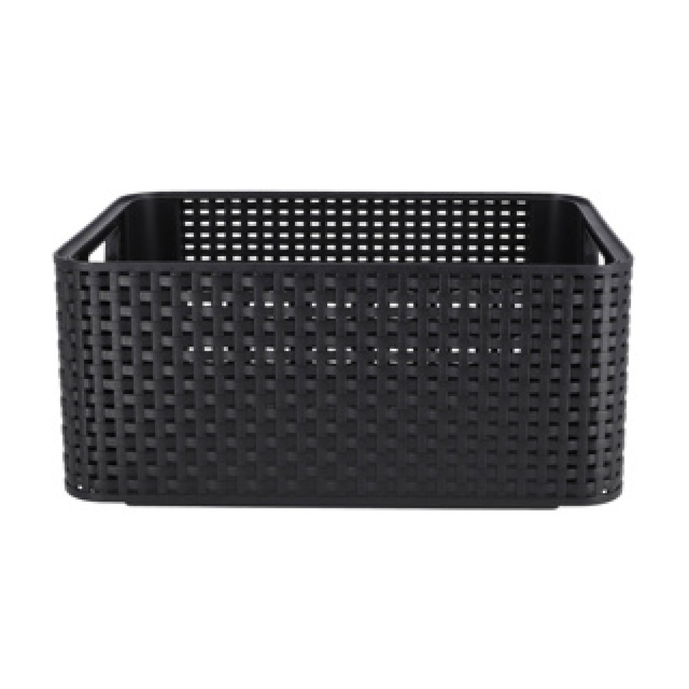 Curver Style Opbergmand maat M 18 l antraciet - Afbeelding 3