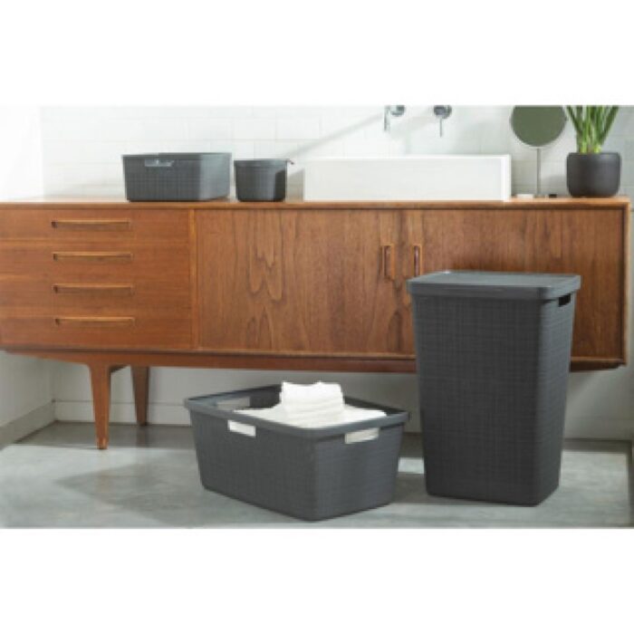 Curver Jute Wasmand 46L Deep Shadow - Afbeelding 3