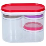Alpina Opbergdozen 4 Stuks Transparant
