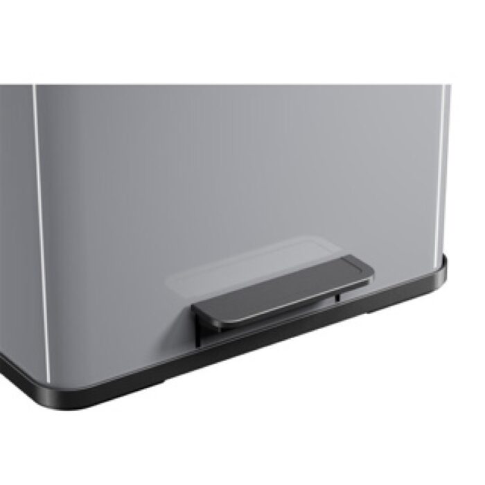 Hailo Pedaalemmer 17X9L Metallic Grijs Oko Duo Plus - Afbeelding 3