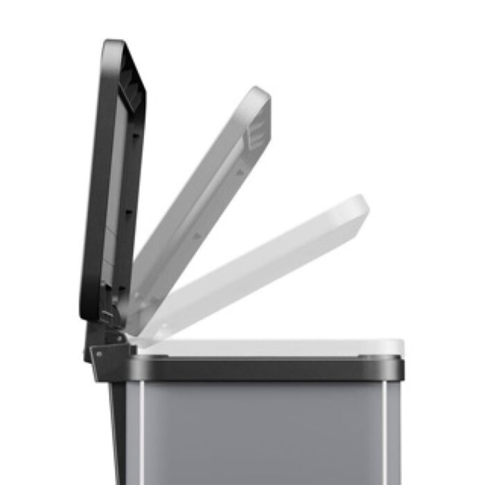 Hailo Pedaalemmer 17X9L Metallic Grijs Oko Duo Plus - Afbeelding 4