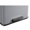 Hailo Öko TrioPlus Pedaalemmer 3X9L Metallic Grijs