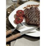 Amefa pizza steakmessen hout