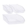 Excellent Houseware koelkast opbergbakken 3-delig (assortiment – willekeurige uitvoering)