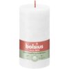 Bolsius Stompkaars Rustiek wit 130x68 mm