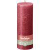Bolsius Stompkaars Rustiek  rood 190x68 mm