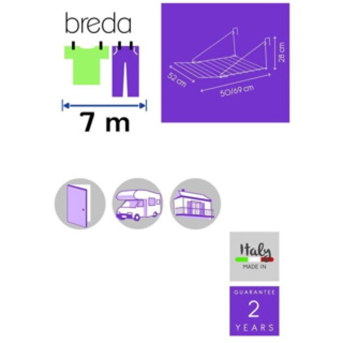 Tomado-Metaltex Breda Hangdroogrek - Afbeelding 4