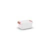 Kis K Latch opbergbox S met deksel 14 l transparant
