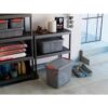 Kis K Latch opbergbox S met deksel 14 l transparant