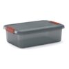 Kis K Latch opbergbox M met deksel 28 l transparant