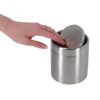 Eko Tafelafvalbak Fandy 1.5l - zilver