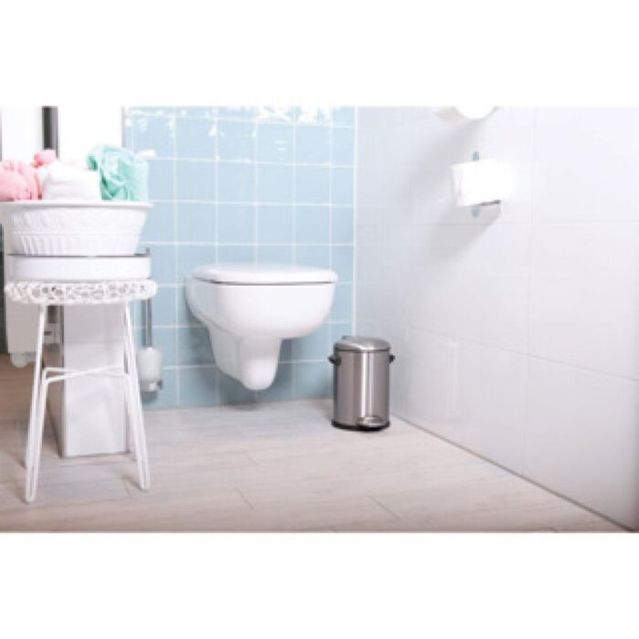 Vepa Bins Pedaalemmer Belle DeLuxe Mat RVS 3 liter EKO - Afbeelding 2