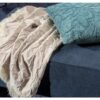 Dutch Decor Florine plaid 140 x 180 cm pumice stone