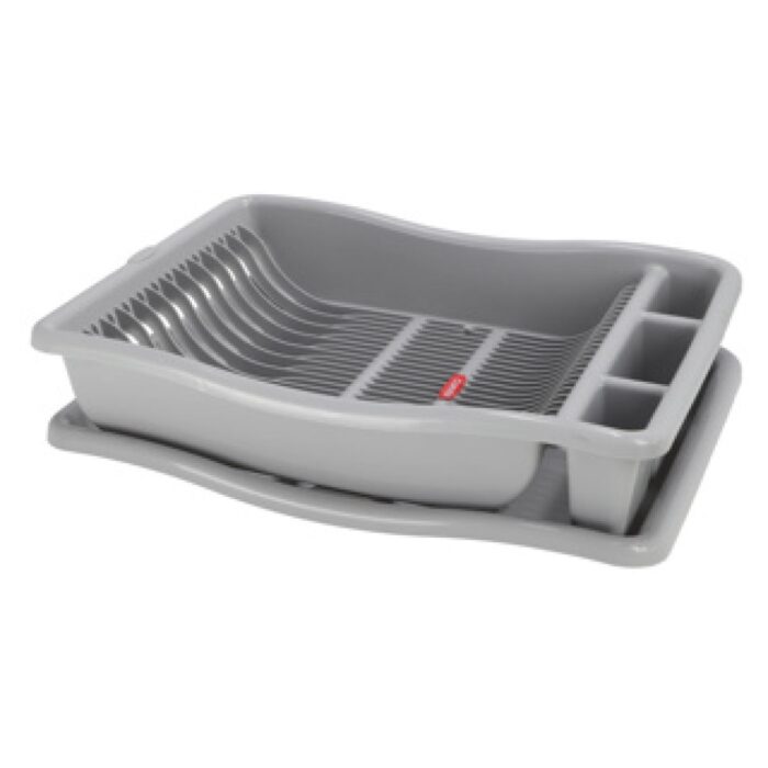 Curver Afdruiprek L Op Plateau Lichtgrijs - Afbeelding 4