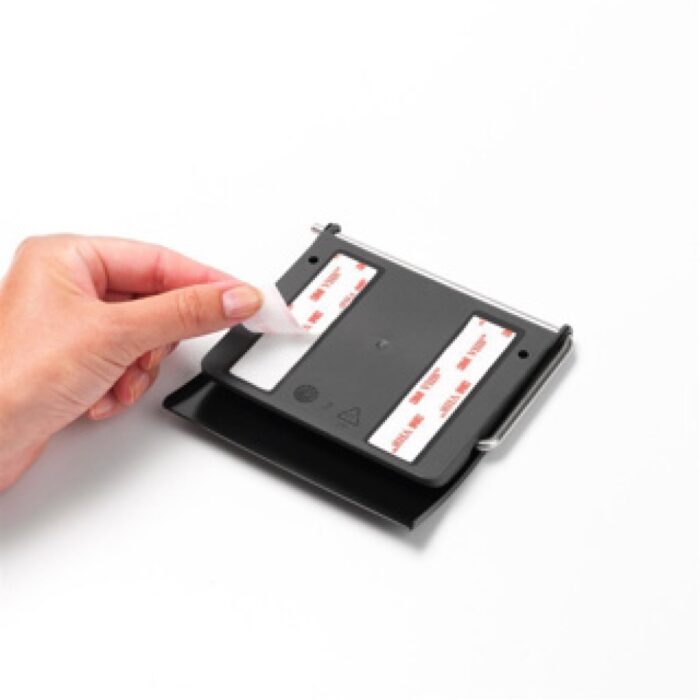 Brabantia toiletrolhouder ReNew met klep mat zwart - Afbeelding 5