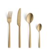 Amefa Manille vintage bestekset 16-delig goud