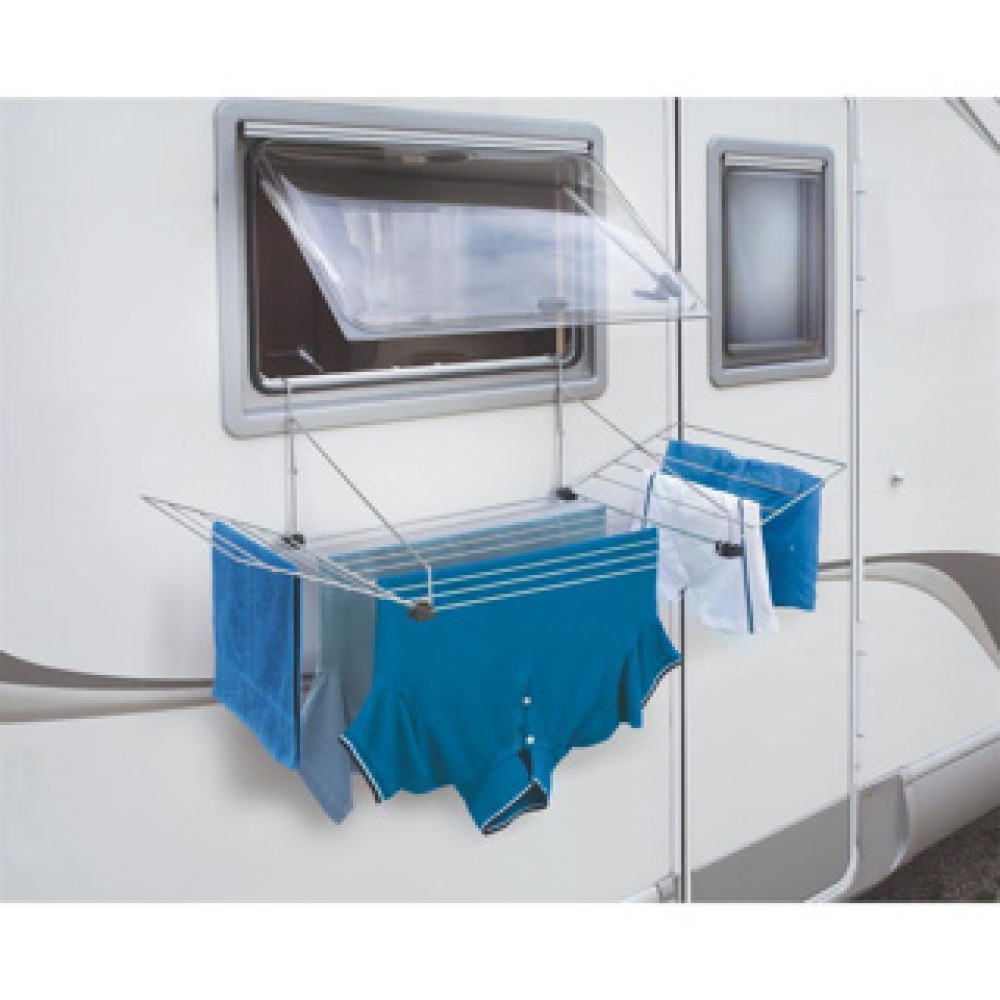 Hangdroogrek Tomado Tilburg 12m Zilvergrijs Metaltex - Afbeelding 4