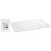 Excellent Houseware snijplank 39 x 27 cm wit