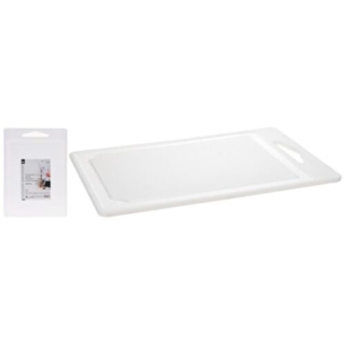 Excellent Houseware snijplank 39 x 27 cm wit