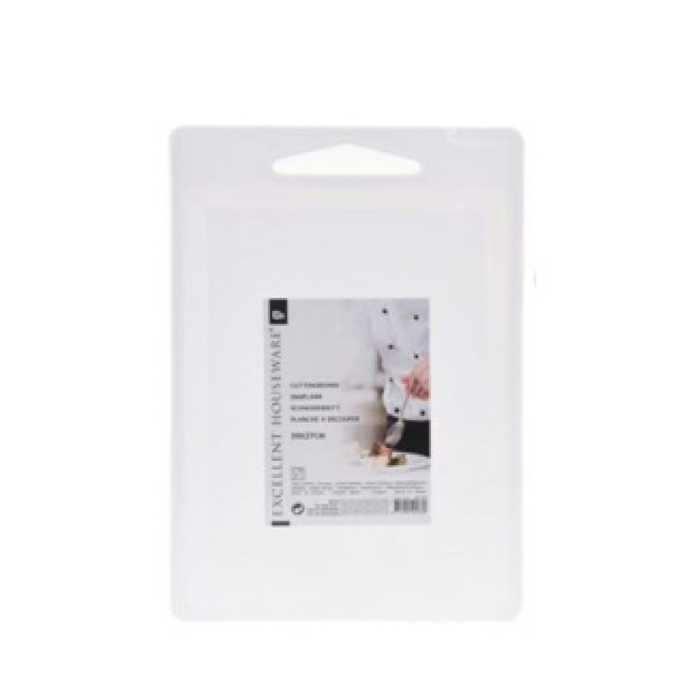 Excellent Houseware snijplank 39 x 27 cm wit - Afbeelding 4