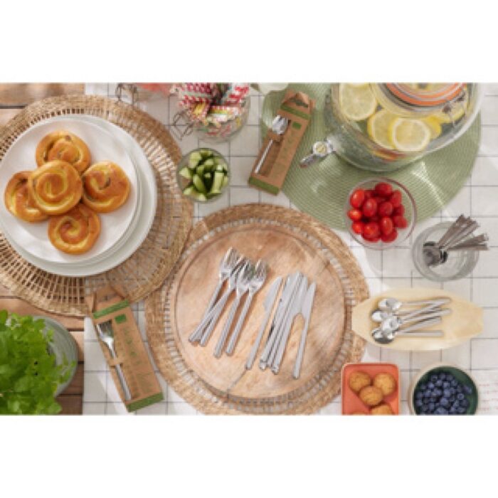 Amefa Leaves wegwerp tafelvorken 20 stuks - Afbeelding 4