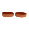 Excellent Houseware Tapasschalen terracotta  2 stuks