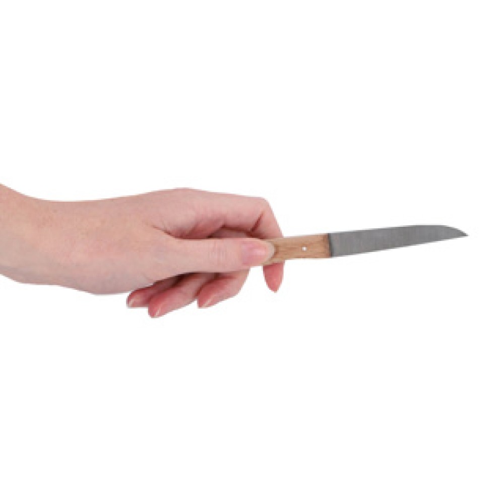 Herder keukenmes recht fsc beuken heft carbon - Afbeelding 4