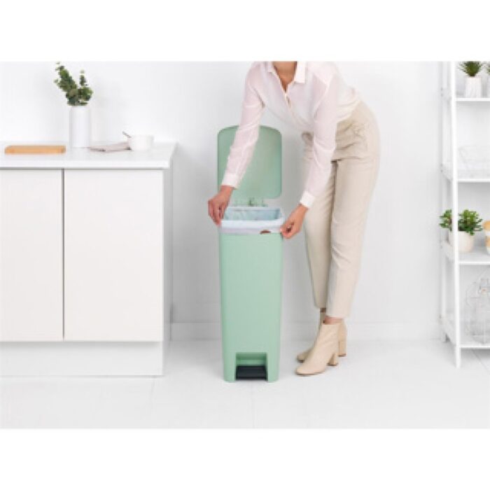 Brabantia pedaalemmer StepUp 40L Jade Groen - Afbeelding 5