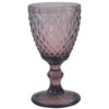 Diamond wijnglas 20cl paars