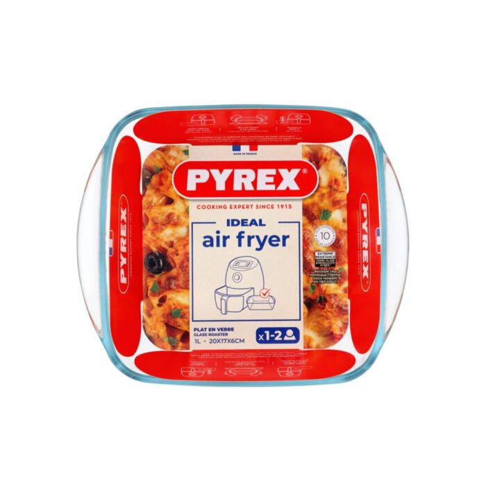 Pyrex airfryer ovenschaal 20x17x6 cm