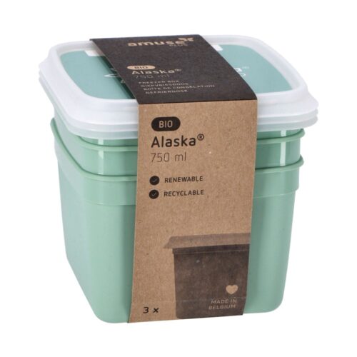 Alaska 3 Diepvriesdozen vierkant 0.75 l