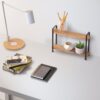 Metaltex york lava kruidenrek 2 etages 8x34x23 cm