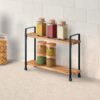 Metaltex york lava kruidenrek 2 etages 8x34x23 cm