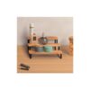 Metaltex york lava kruidenrek 3 etages 23x27x13 cm
