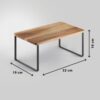 Metaltex york lava kruidenrek 1 etage 19x32x16 cm