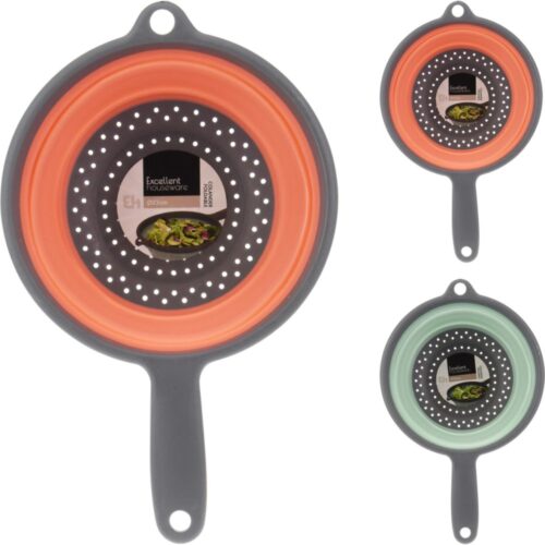 Vergiet opvouwbaar 23 cm (assortiment – willekeurige uitvoering)