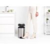 Brabantia pedaalemmer Newicon 12L mat staal