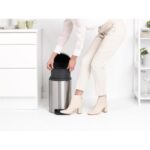 Brabantia pedaalemmer Newicon 12L mat staal