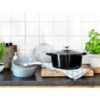 BK Bourgogne braadpan Ø24 cm jet black