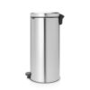 Brabantia pedaalemmer Newicon 30L mat staal