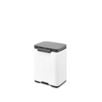 Brabantia Bo Afvalemmer, 4L - White