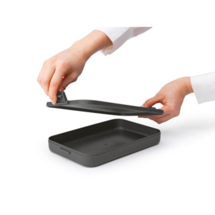 Brabantia lunchbox Make & Take plat Donkergrijs - Afbeelding 4