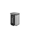 Brabantia Bo Afvalemmer, 4L - Matt Steel  Fingerprint Proof